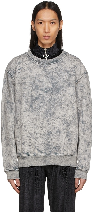 Photo: Han Kjobenhavn Grey Distressed Sweater