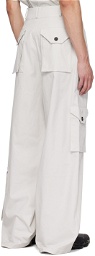 A-COLD-WALL* Off-White Overlay Cargo Pants