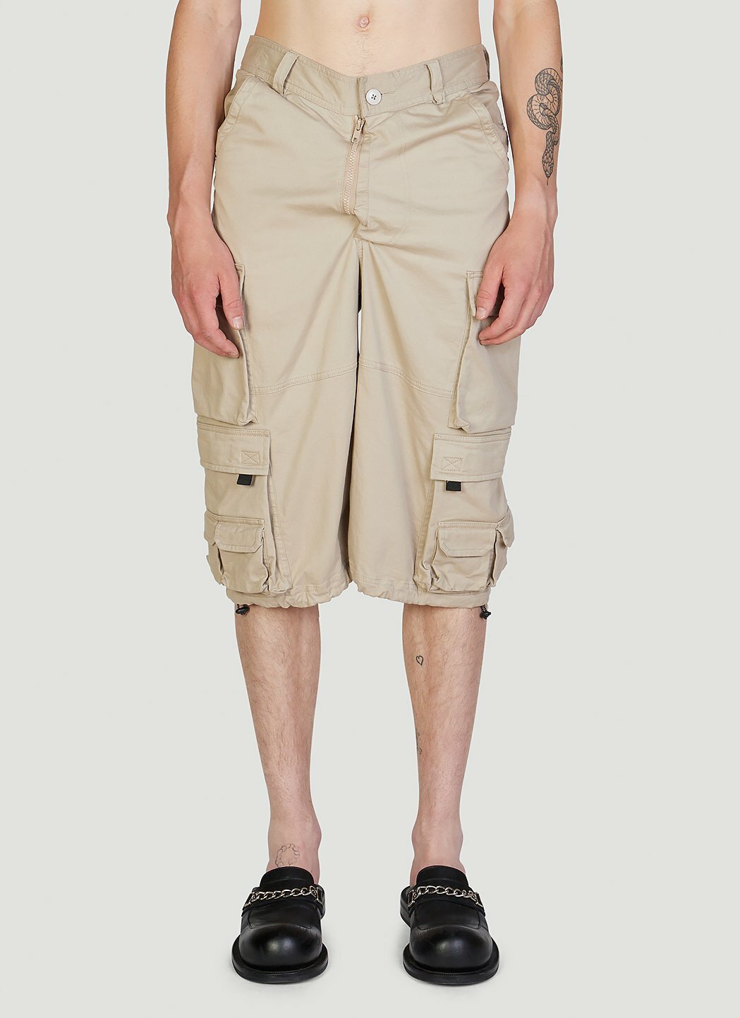 Martine Rose Pulled Cargo Shorts