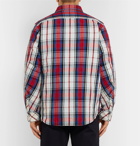 nonnative - Thinsulate Checked Cotton Overshirt - Men - Red