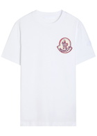 Moncler Logo-print Cotton T-shirt White
