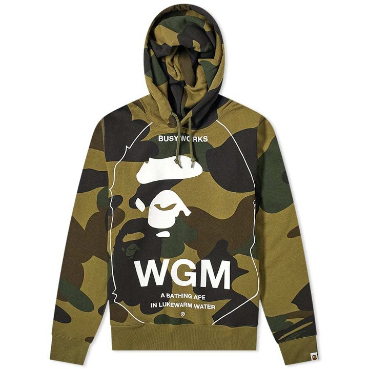Photo: A Bathing Ape Giant 1st Camo Wide Pullover Hoody