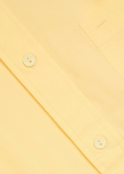 Matteau Cotton-poplin Shirt Yellow