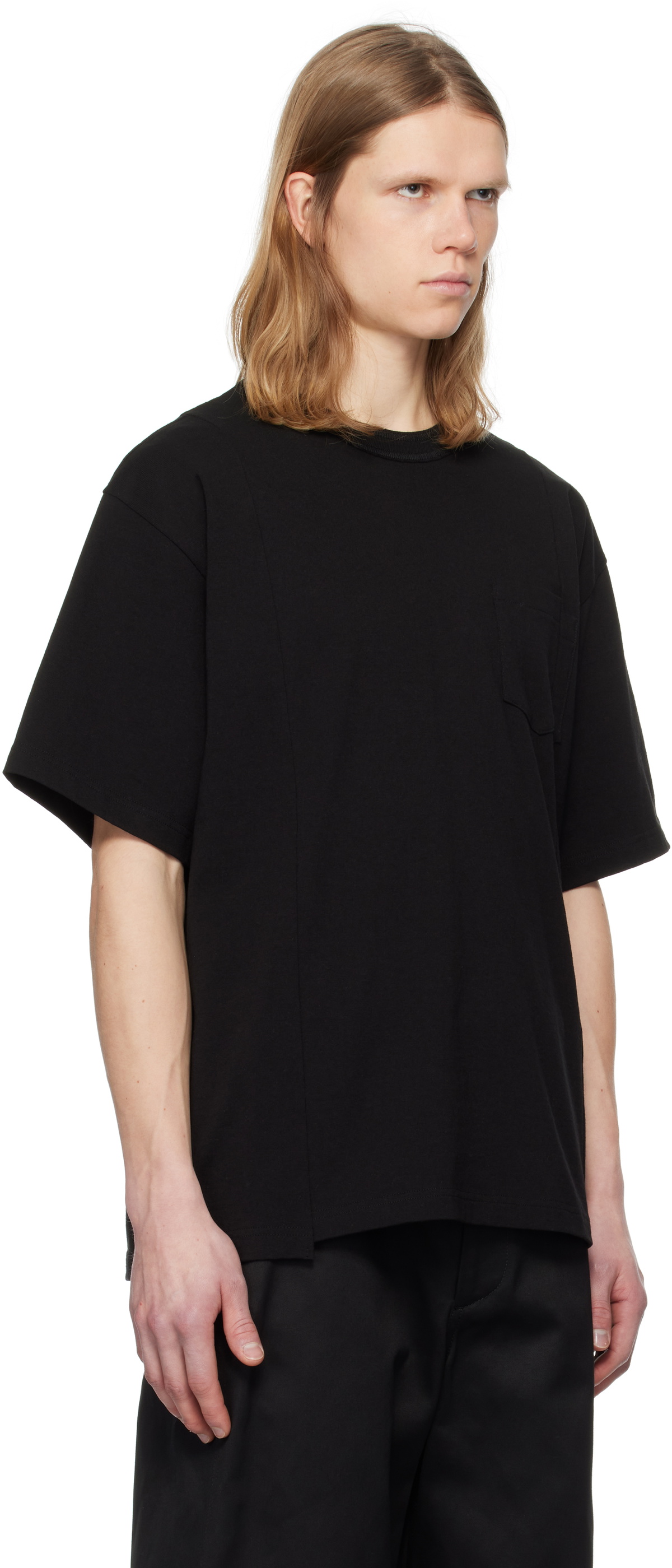 Sacai Cotton Jersey T Shirt Tees 600062685blu main image 0