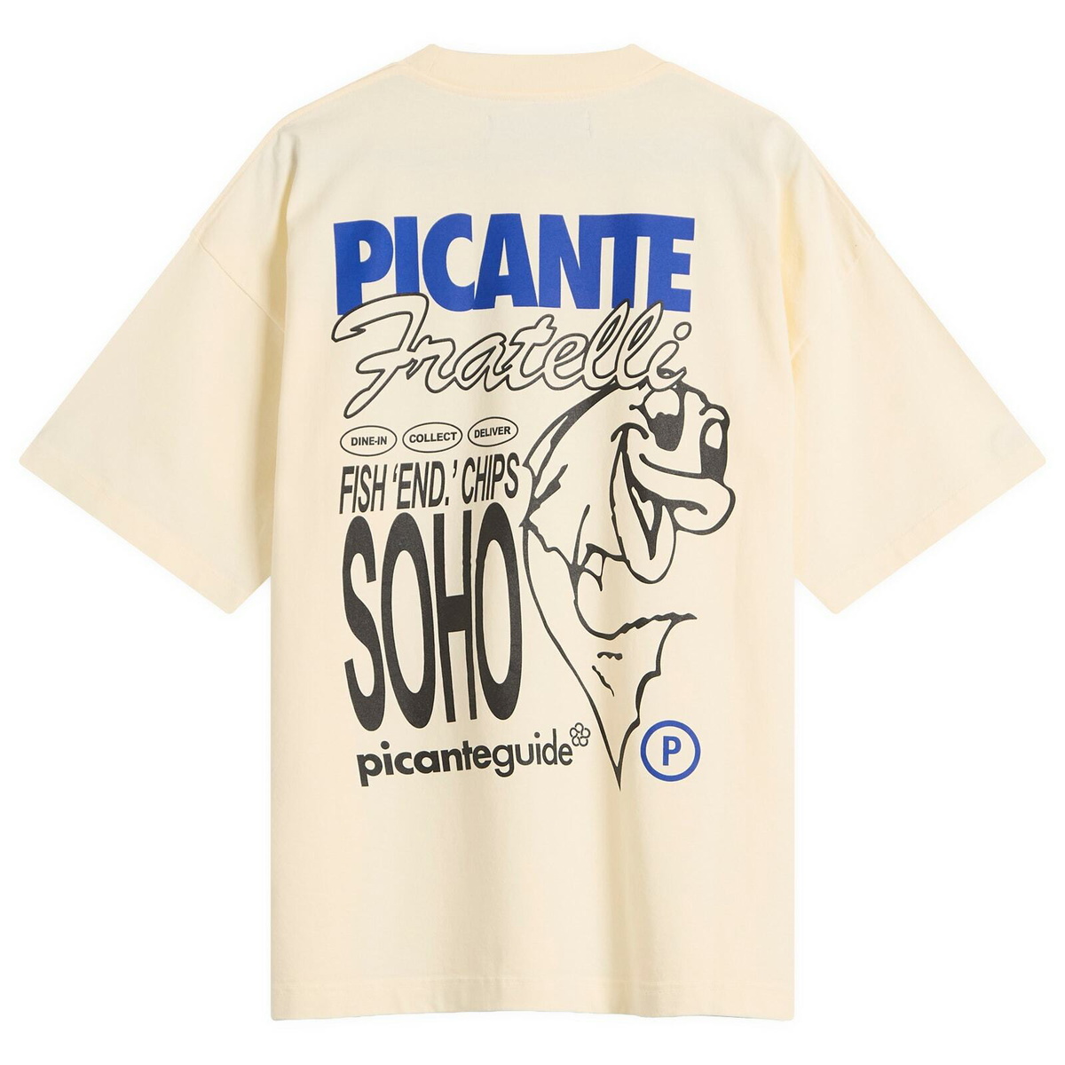 END. x PICANTE Store T-Shirt in Ivory
