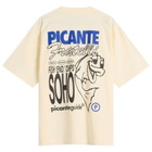 END. x PICANTE Store T-Shirt in Ivory