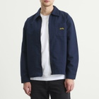 Stan Ray Men's Zip Shirt in Navy Bedford