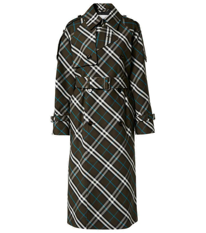 Photo: Burberry Burberry Check trench coat