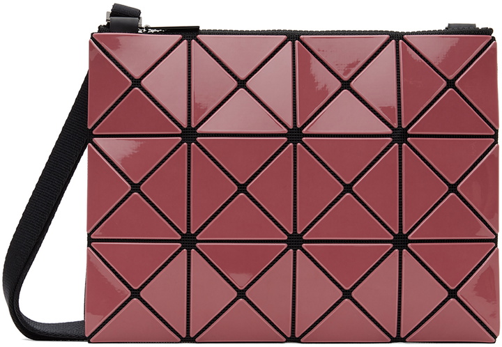 Photo: BAO BAO ISSEY MIYAKE Pink Lucent W Color Crossbody Bag