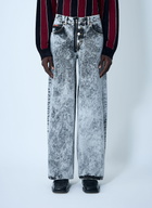 Martine Rose Coated Denim Jeans