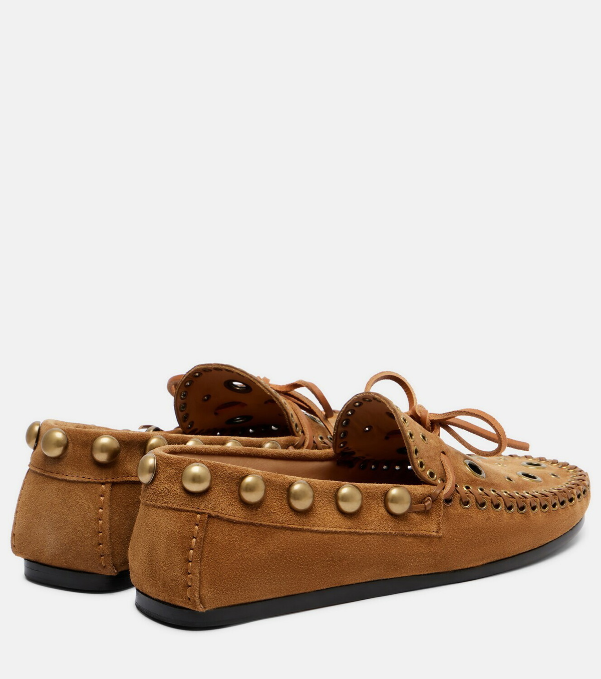 Isabel Marant Fitza studded suede loafers