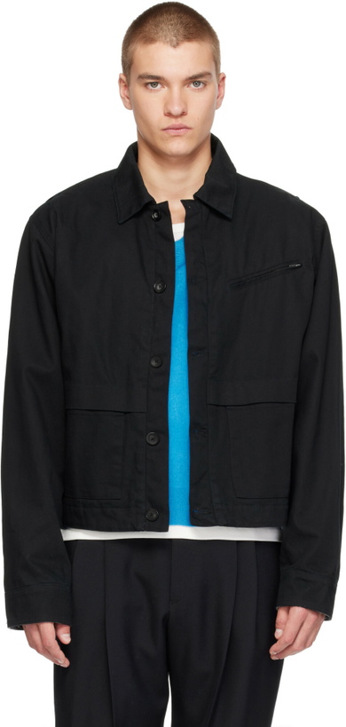 Photo: Entire Studios Black Hatch Jacket