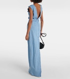 Dries Van Noten Denim maxi dress