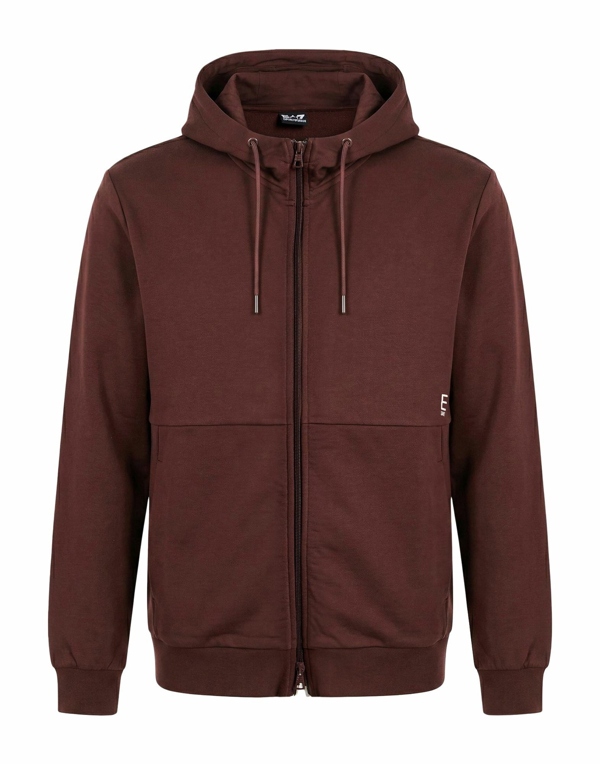Ea7 Mens Sweatshirt Chocolate in Brown