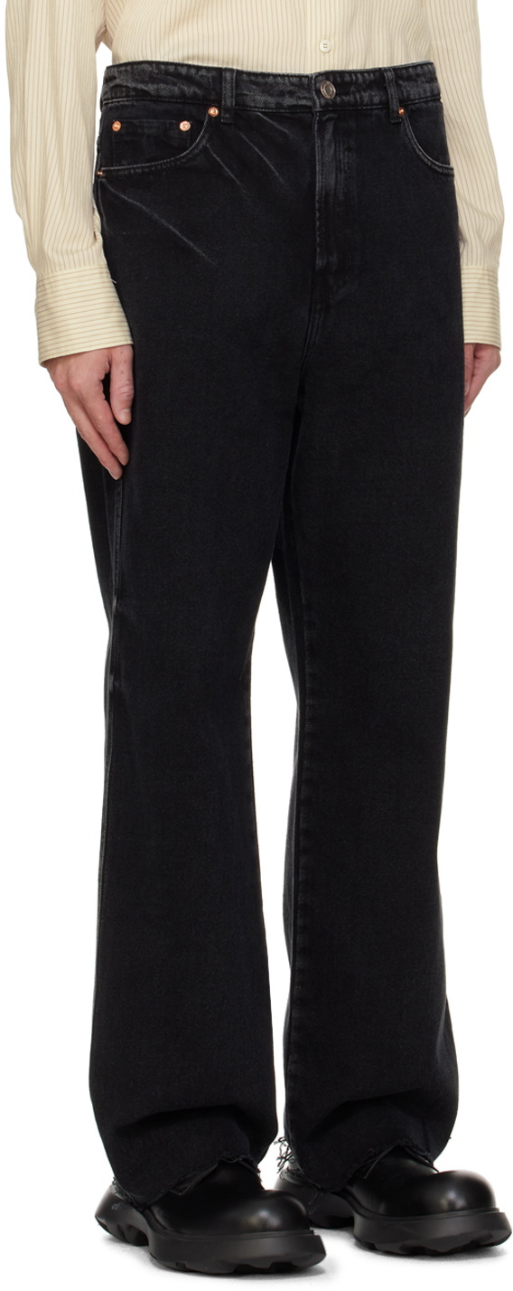 Recto Black Theo Washed Jeans