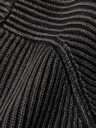 Noah - Summer Shaker Ribbed Cotton Sweater - Gray