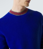 Versace Greca Border wool and cashmere sweater