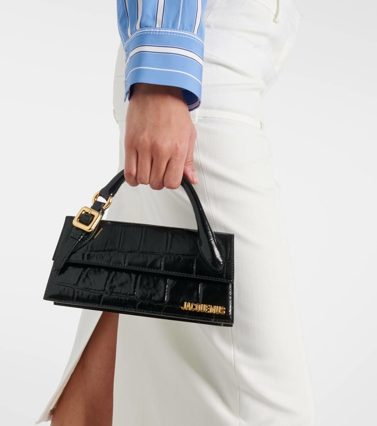 Jacquemus Le Chiquito Montagne Black Leather | Luxe Collective