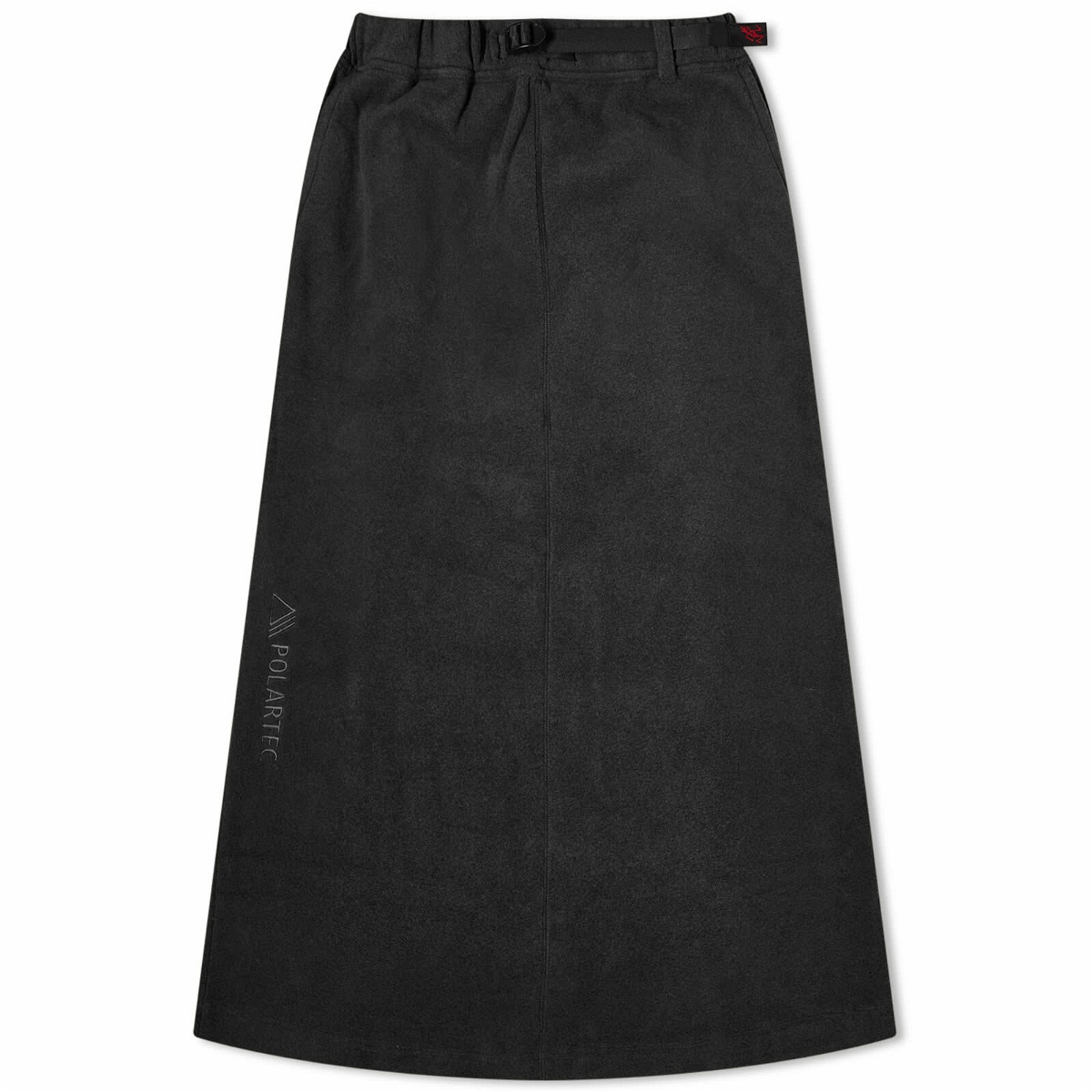 Photo: Gramicci Women's Polartex Maxi Combination Skirt in Black
