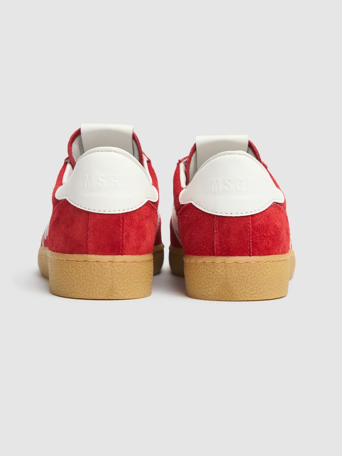 MSGM Retro Trainer Suede Sneakers MSGM