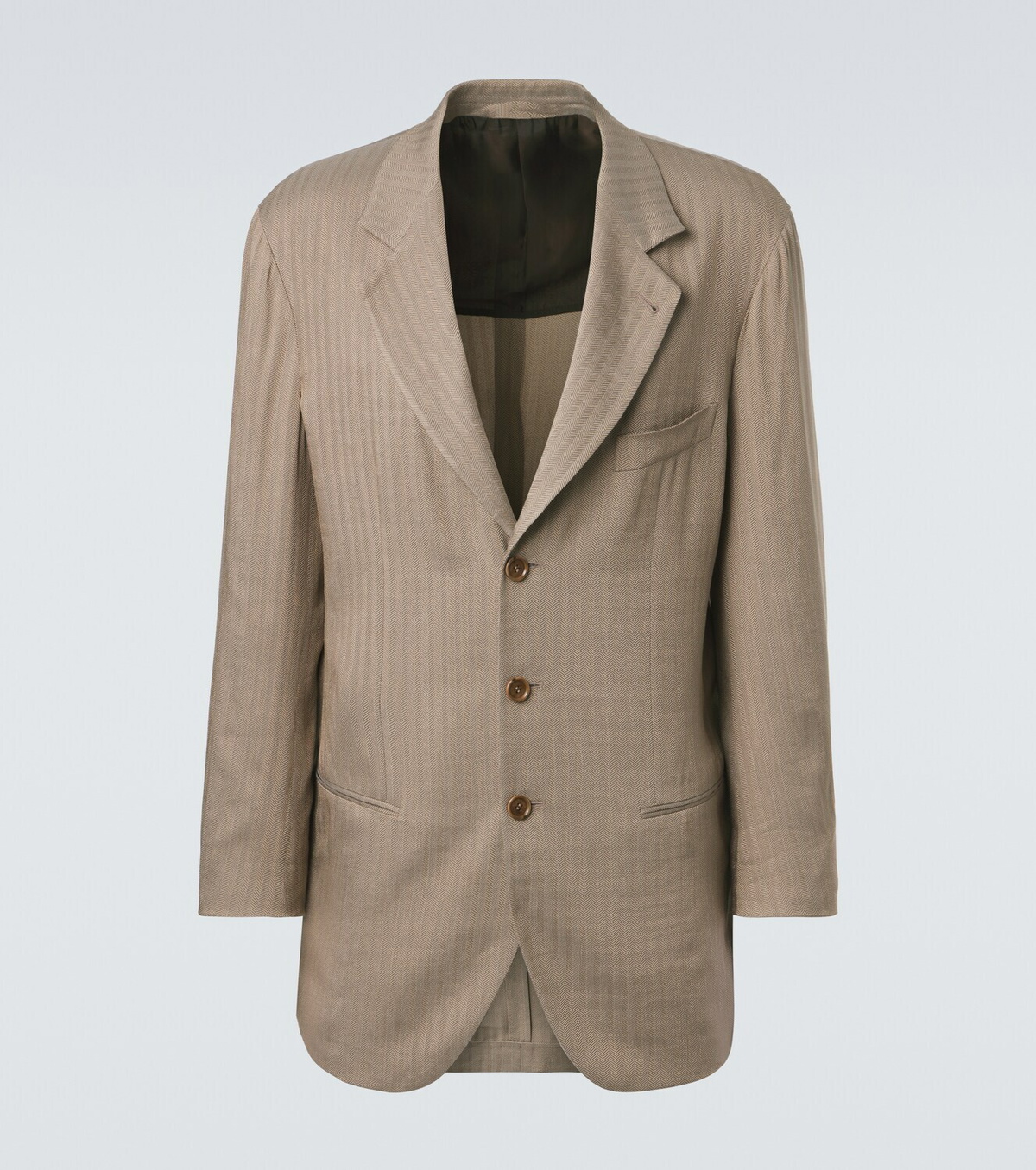 Giorgio Armani Herringbone blazer