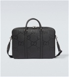 Gucci Jumbo GG leather briefcase