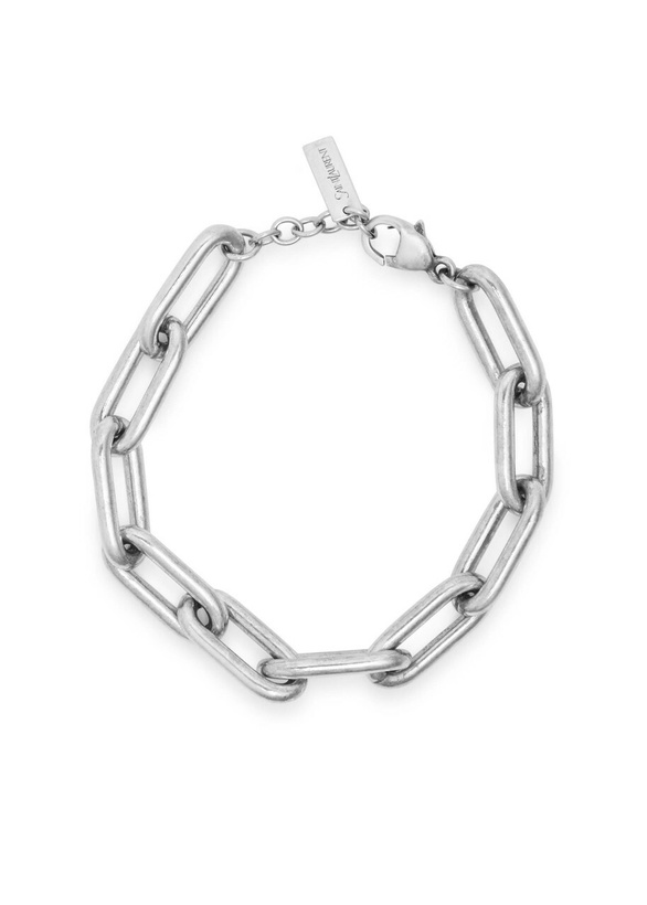 Photo: Saint Laurent Argent Chain Bracelet Silver