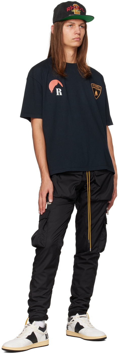 Rhude Black Lamborghini Moonlight T-Shirt Rhude