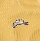 Tracksmith - Van Cortlandt Striped Stretch-Mesh T-Shirt - Yellow