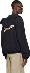 JACQUEMUS Navy 'The Torneo' Hoodie