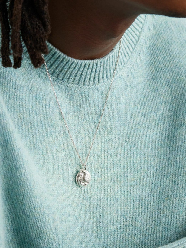 Photo: Elhanati - Star Sign Scorpio White Gold Pendant Necklace