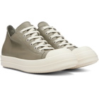 Rick Owens Taupe Tower Low Sneaks Sneakers