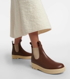 Loro Piana Lakeside leather Chelsea boots