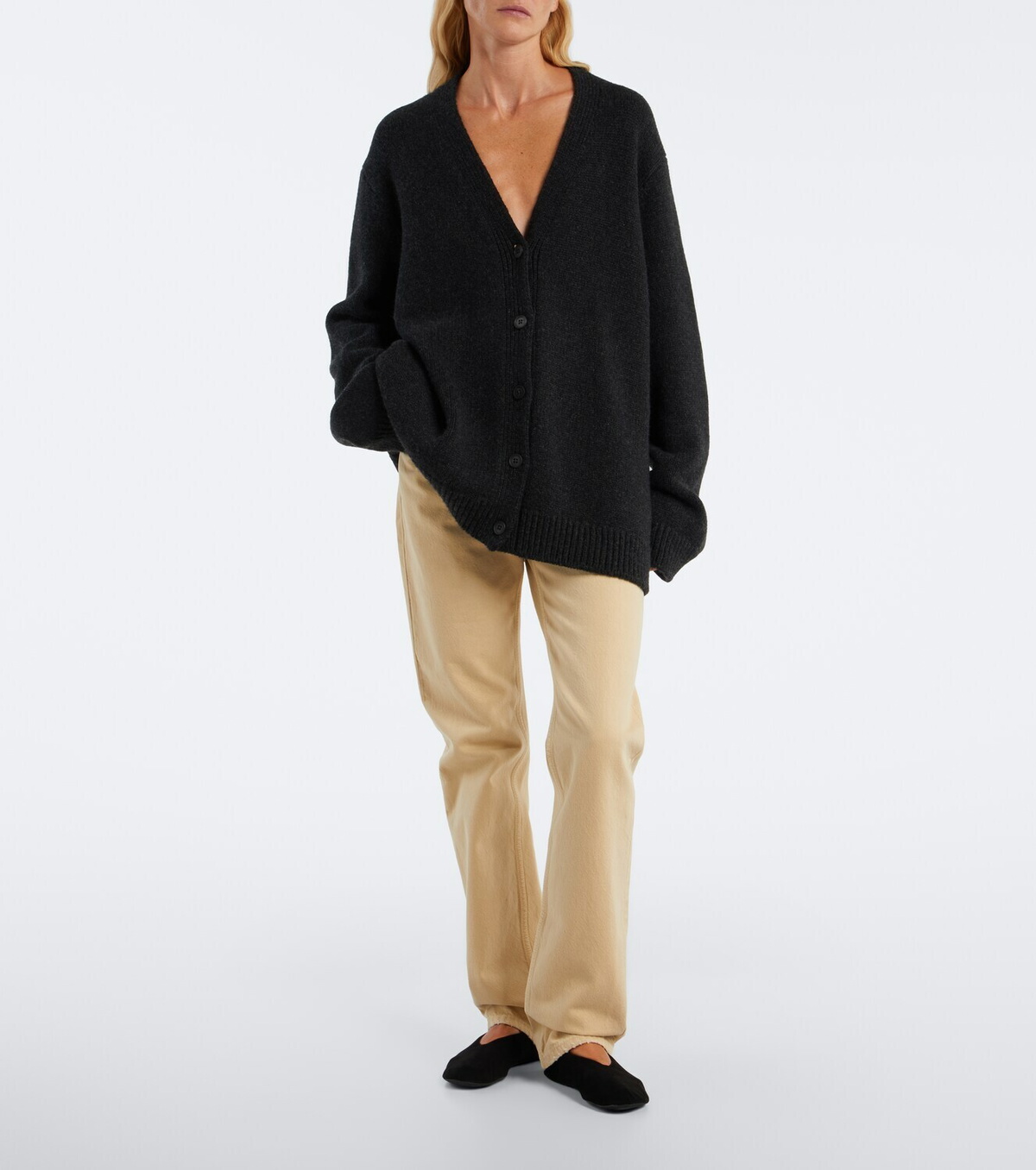 The Row Noli cashmere cardigan