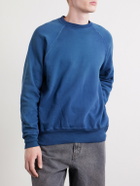 A.PRESSE - Cotton-Jersey Sweatshirt - Blue