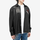 Givenchy Men's Leather Coach Jacket in Black
