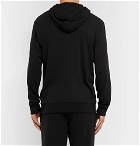 Calvin Klein Underwear - Stretch Cotton and Modal-Blend Zip-Up Hoodie - Men - Black