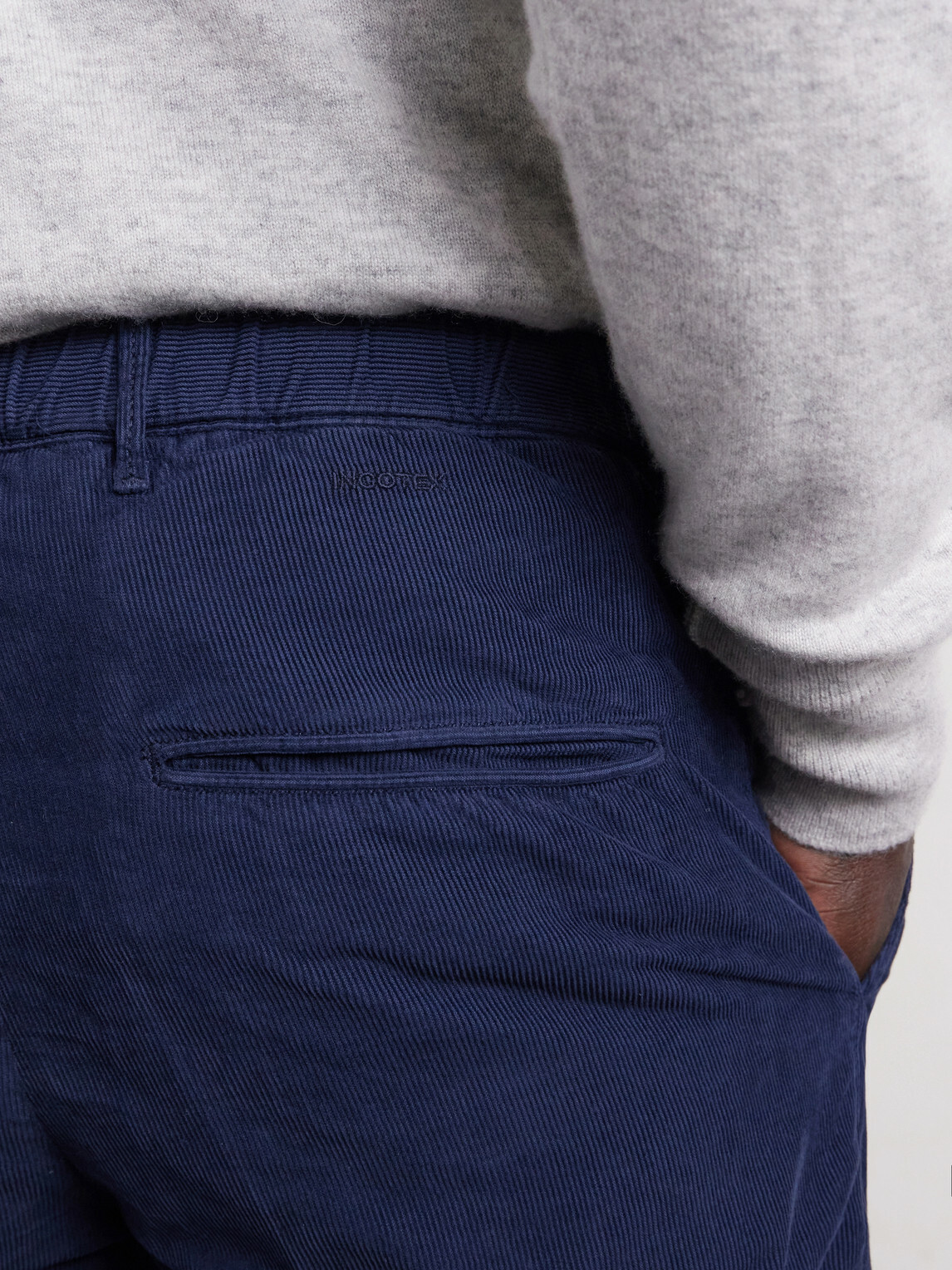 Slowear - Straight-Leg Cotton-Corduroy Trousers - Blue