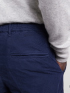 Slowear - Straight-Leg Cotton-Corduroy Trousers - Blue