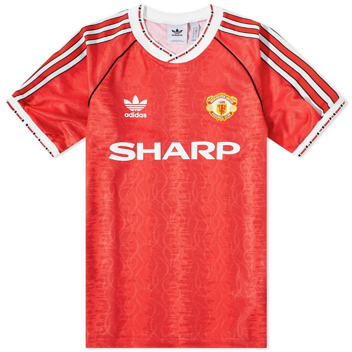 Photo: Adidas Manchester United 90 Home Jersey