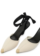 Jacquemus Les Espadrilles 80 Canvas Wedge Sandals Beige