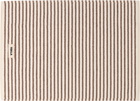 Tekla Off-White & Brown Terry Bath Mat