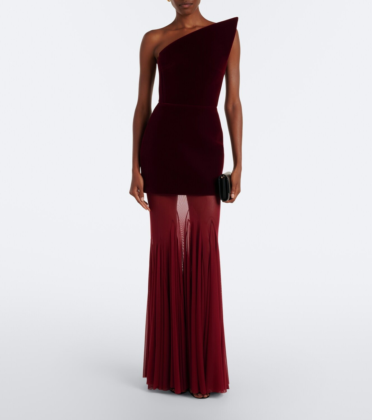 David Koma Velvet gown