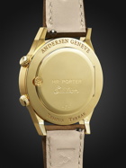 Andersen Geneve - Tempus Terrae Limited Edition Automatic 39mm 18-Karat Gold and Suede Watch