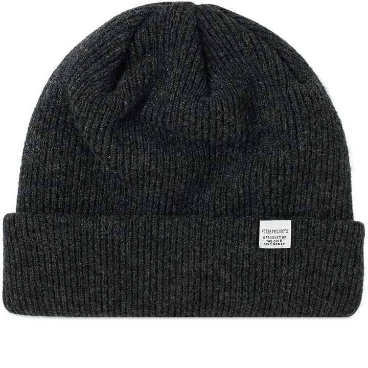 Photo: Norse Projects Beanie Charcoal Melange