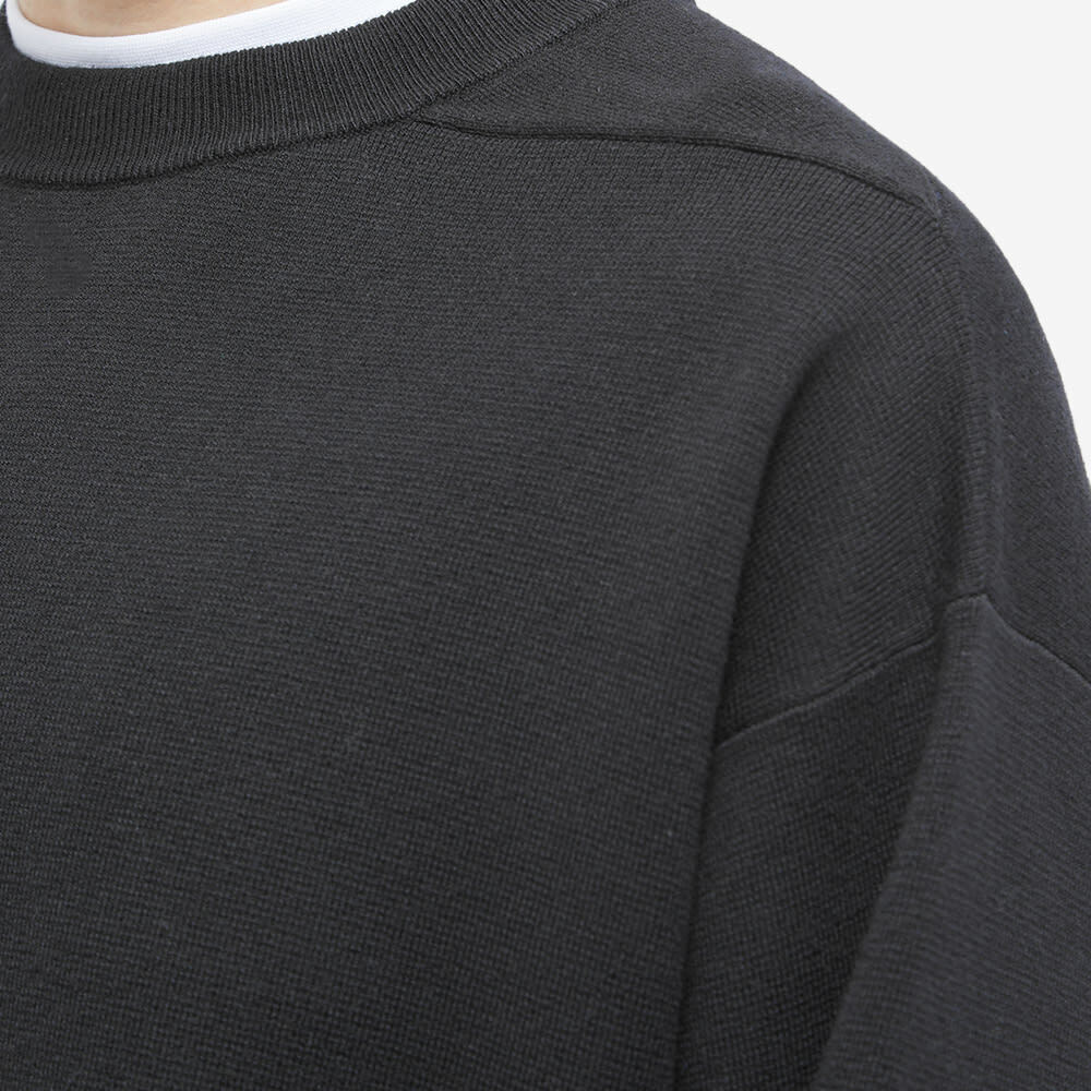 Studio Nicholson Men's Hemyl Guernsey Crew Knit in Black