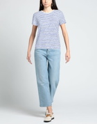 Majestic Filatures Womens T-shirt Bright in Blue