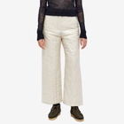 Daniëlle Cathari Women's x Woolrich Trousers in Ivory