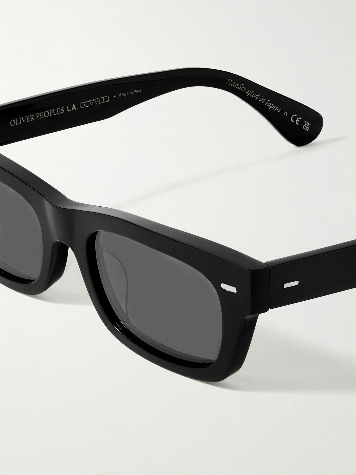 Oliver Peoples - Davri Rectangular-Frame Acetate Sunglasses