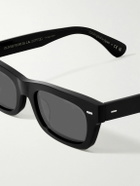 Oliver Peoples - Davri Rectangular-Frame Acetate Sunglasses